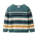 People Wear Organic Kinder Strick-Pullover bunt geringelt