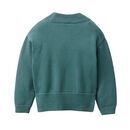 People Wear Organic Kinder Strick-Pullover eukalyptus