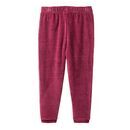 People Wear Organic Kinder Nicki-Pyjama dunkelrot 98