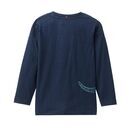 People Wear Organic Kinder Langarm-Shirt dunkelblau 98/104