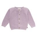 People Wear Organic Baby Strick-Jacke flieder melange 98/104