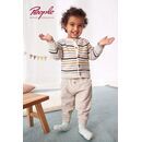 People Wear Organic Baby Strick-Jacke bunt geringelt