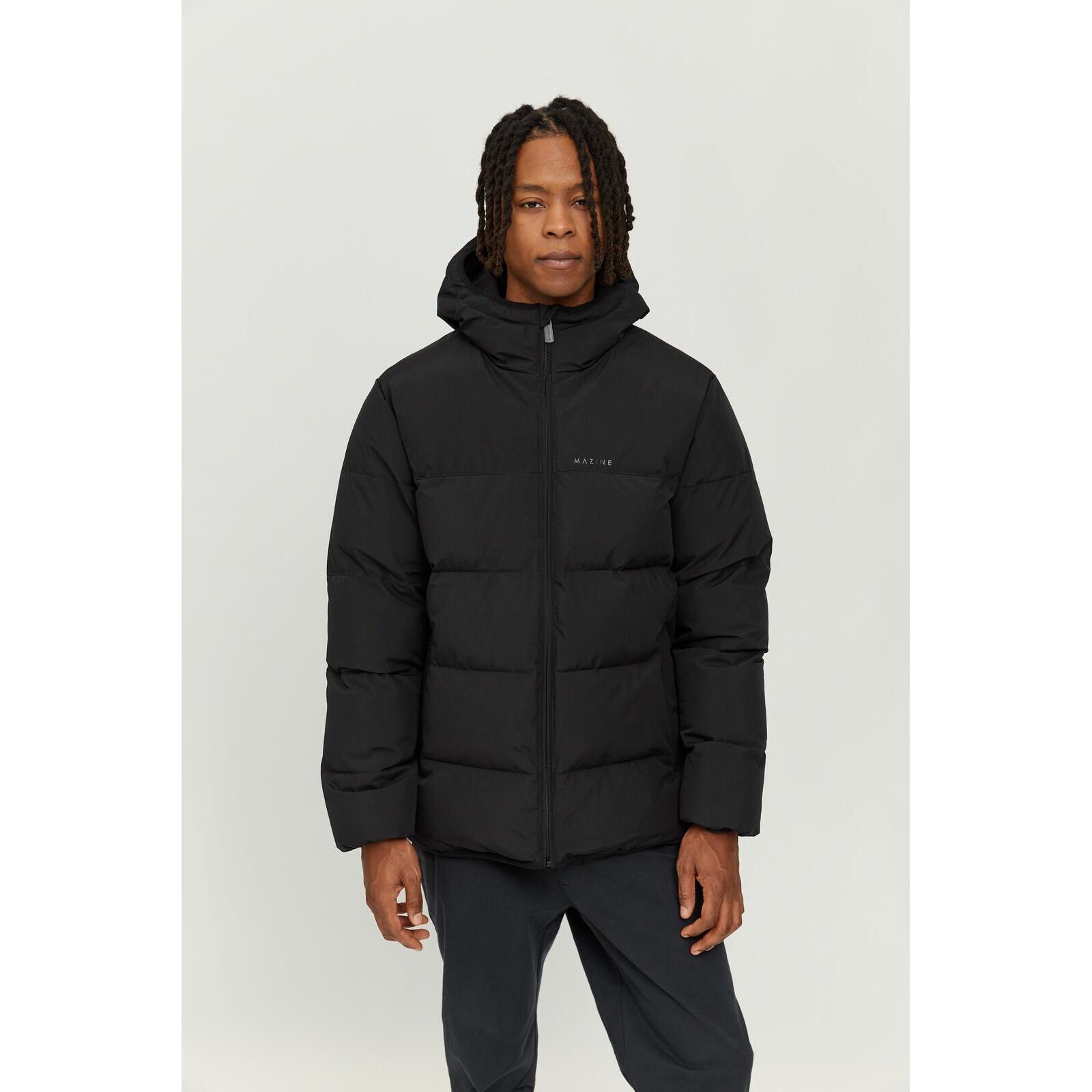 MAZINE Herren Winterjacke Kyle Puffer black M