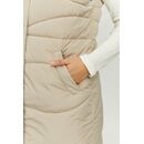MAZINE Damen Winterweste Vanda taupe L