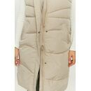 MAZINE Damen Winterweste Vanda taupe L