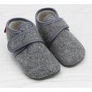 POLOLO Kinder Schuh Cosy Wolle grau 18/19