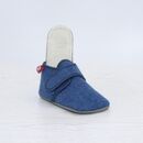 POLOLO Kinder Schuh Cosy Wolle blau 24/25