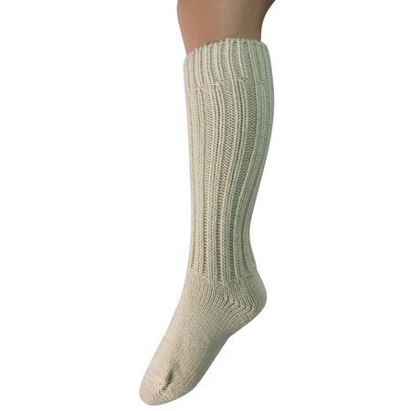 Hirsch Natur Damen/Herren halbes Pfund Socke