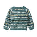 People Wear Organic Baby Norwegerstil-Pullover eukalyptus