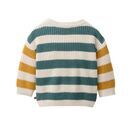 People Wear Organic Baby Strick-Pullover bunt geringelt