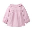 People Wear Organic Baby Bluse mit Kragen malve kariert 62/68