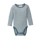 People Wear Organic Baby Wolle-Seide Body geringelt