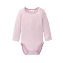 People Wear Organic Baby Wolle-Seide Body flieder geringelt 98/104