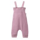 People Wear Organic Baby Strick-Latzhose malve 86/92