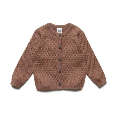 puri organic Baby Strickjacke reine Wolle