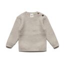 puri organic Baby Pullover Struktur reine Wolle