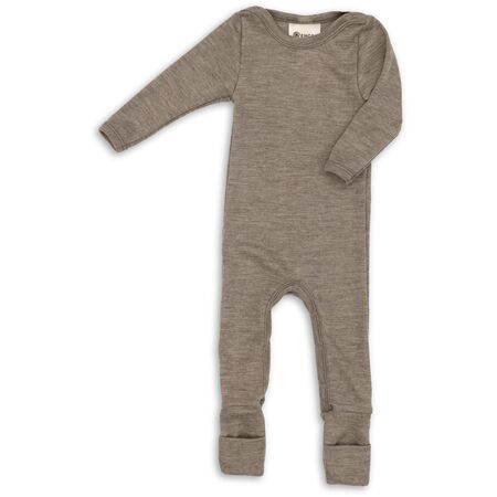 ENGEL Baby Overall Wolle/Seide walnuss