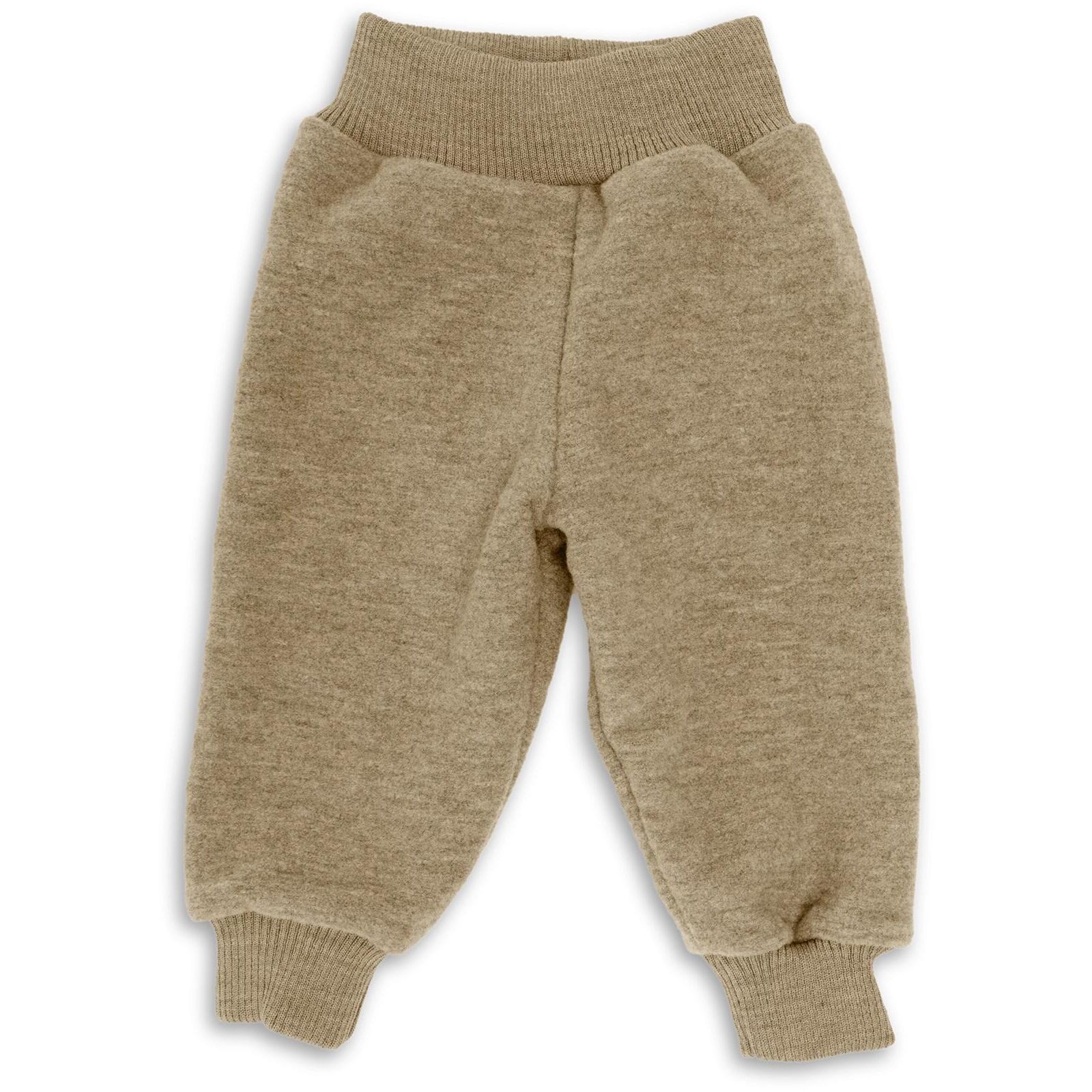 ENGEL Baby Hose Walk Wolle Mandel melange 110/116
