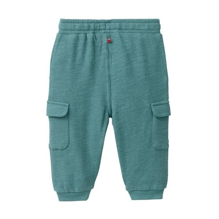 People Wear Organic Baby Cargo Hose Sweat eukalyptus