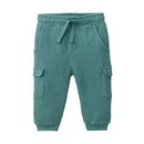 People Wear Organic Baby Cargo Hose Sweat eukalyptus