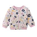 People Wear Organic Baby Jacke zum Wenden blassrosa 74/80