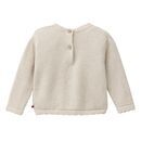 People Wear Organic Baby Pullover Strick kitt melange 74/80