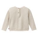 People Wear Organic Baby Pullover Strick kitt melange 98/104