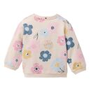 People Wear Organic Baby Sweat hellbeige groe Blumen