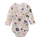 People Wear Organic Baby Wickelbody blassrosa/Blten 74/80