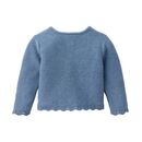 People Wear Organic Baby Strickjacke jeansblau melange 98/104