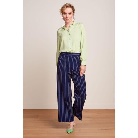 King Louie Damen Hose Peggy Pinstripe