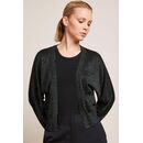 King Louie Damen Strickjacke Valentina Spiro black L