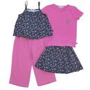 ENFANT TERRIBLE Kinder Hose 3/4 lang dark magenta