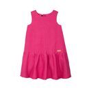 PURE PURE Kinder Kleid Leinen magenta 86