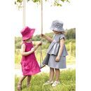 PURE PURE Kinder Kleid Leinen magenta 86