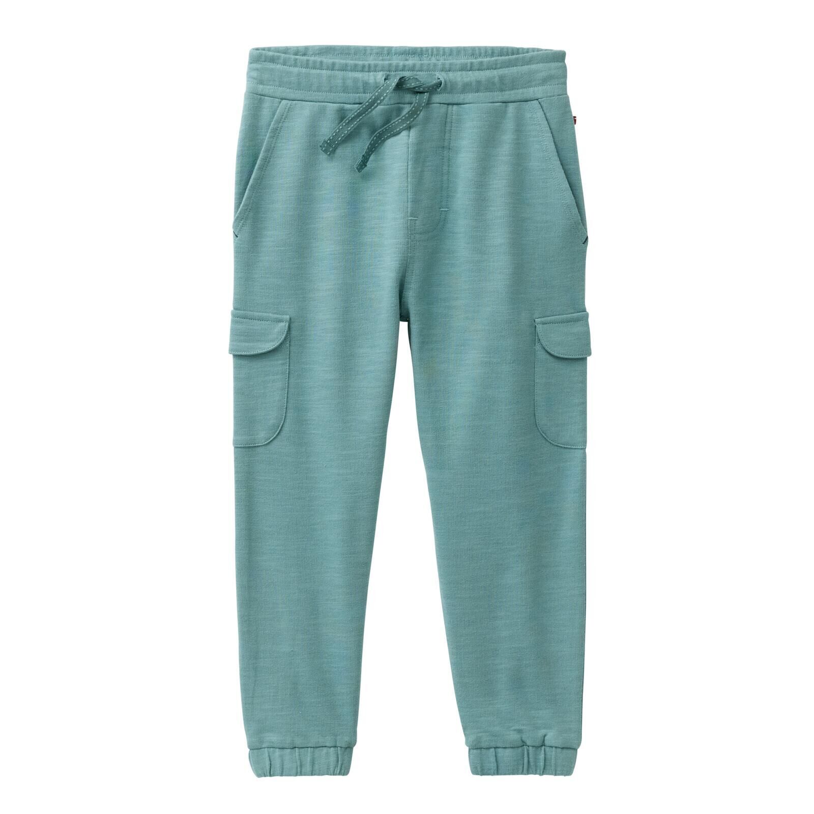 People Wear Organic Kinder Sweat Cargo Hose petrol 128
