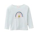 People Wear Organic Kinder Shirt langarm Ringel Regenbogen