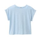 People Wear Organic Kinder Shirt kurzarm hellblau/Rollschuh