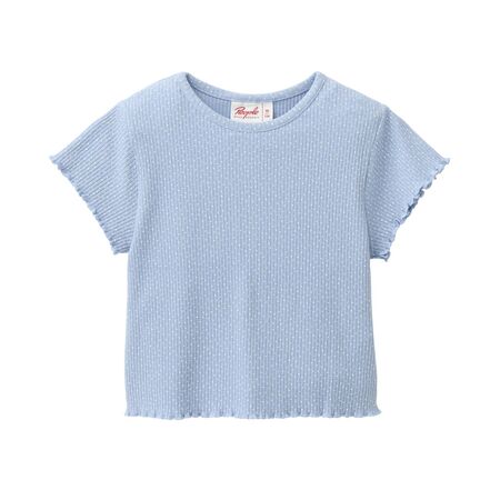 People Wear Organic Kinder Shirt kurzarm taubenblau...