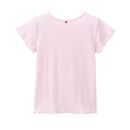 People Wear Organic Kinder Shirt kurzarm rosa 110/116