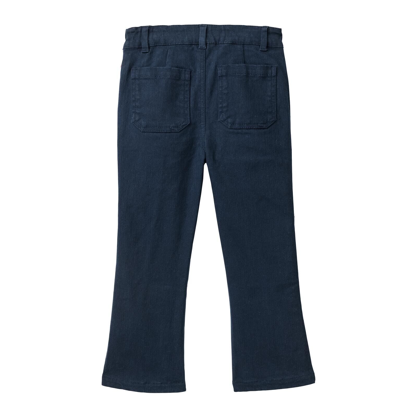 People Wear Organic Kinder Hose Twill stretch dunkelblau 128