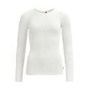 People Wear Organic Damen Pullover Rippstrick wei S