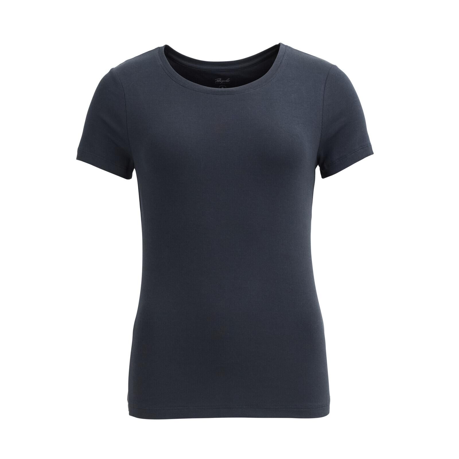 People Wear Organic Damen T-Shirt dunkelblau