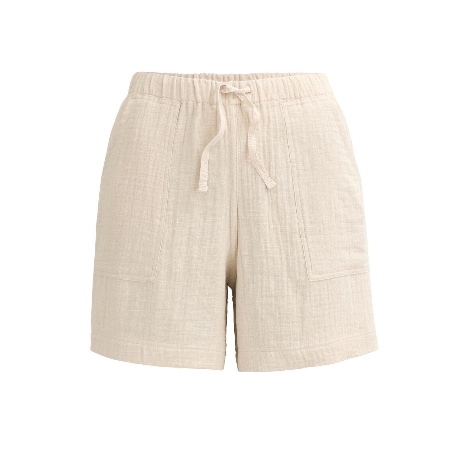 People Wear Organic Damen Shorts Musselin sand