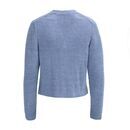People Wear Organic Damen Strickjacke blau melange L