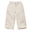 People Wear Organic Kinder Hose 7/8 sand gestreift 116