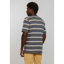 recolution Herren Shirt EPAZOTE STRIPES dark grey