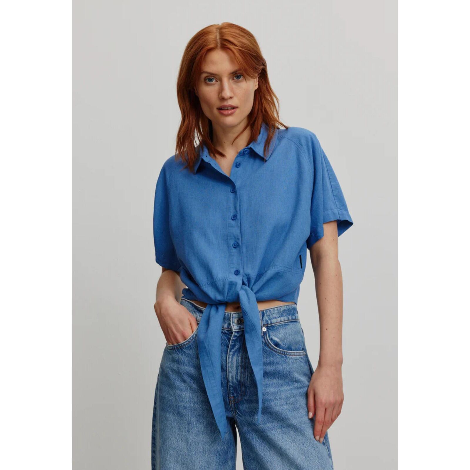 recolution Damen Bluse OCRA electric blue L