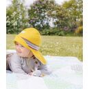 Pickapooh Kinder Sonnenhut Feuerwehr Strick Streifen golden yellow (UV60) 44