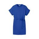 Tranquillo Damen Kleid Ajour-Jersey dazzling blue M